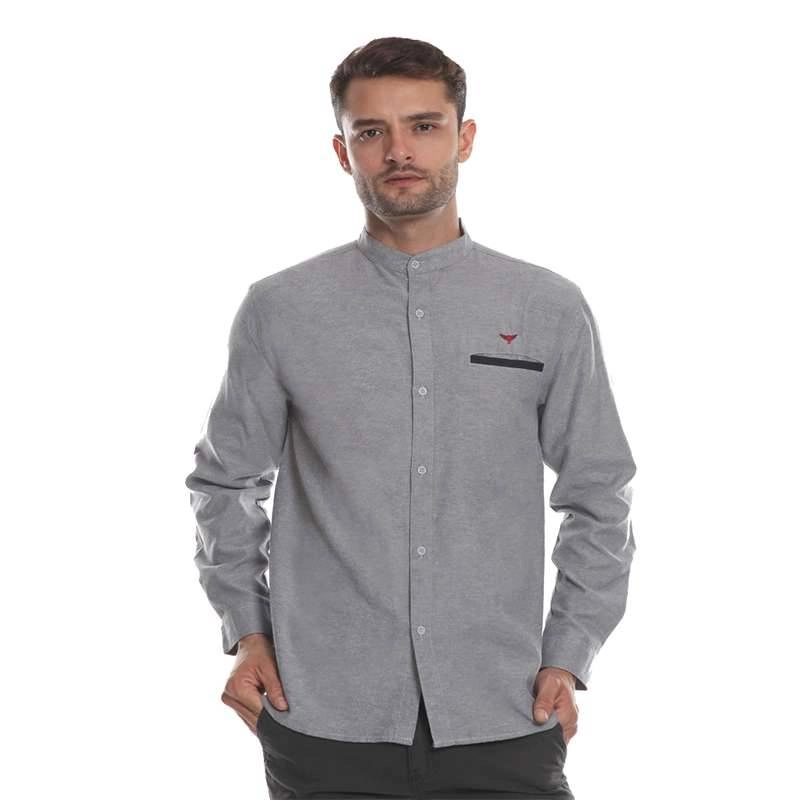 Product image 2nd Red - Men Koko Premium Krah Oriental Aksen Denim Grey 182107-S Grey