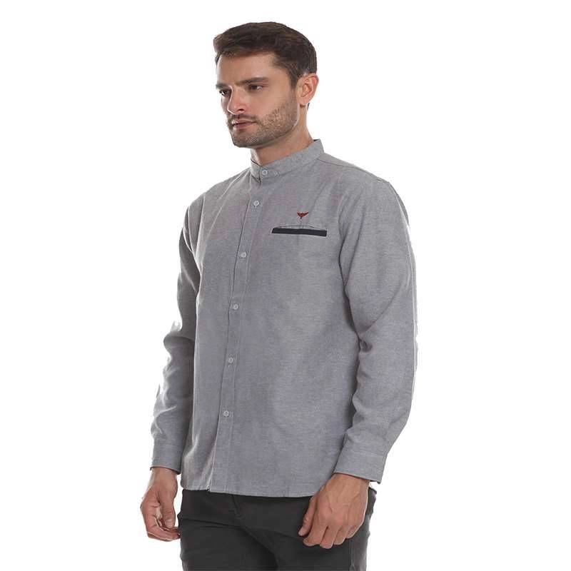 Product image 2nd Red - Men Koko Premium Krah Oriental Aksen Denim Grey 182107-S Grey