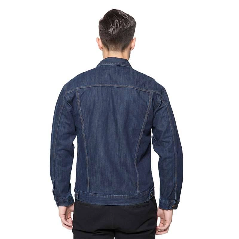 Product image 2nd Red - Jaket Jeans Model Basic Raw Blue 191802-S Dark Blue