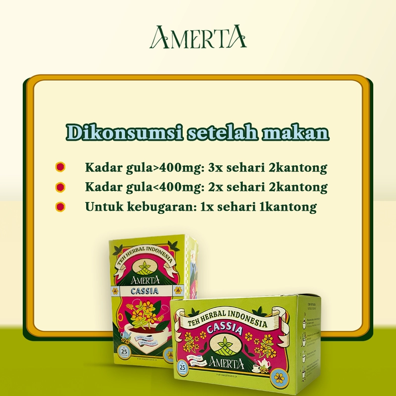 Product image Amerta Teh Herbal - Amerta Teh Herbal - 5 Box 25 sachet Teh