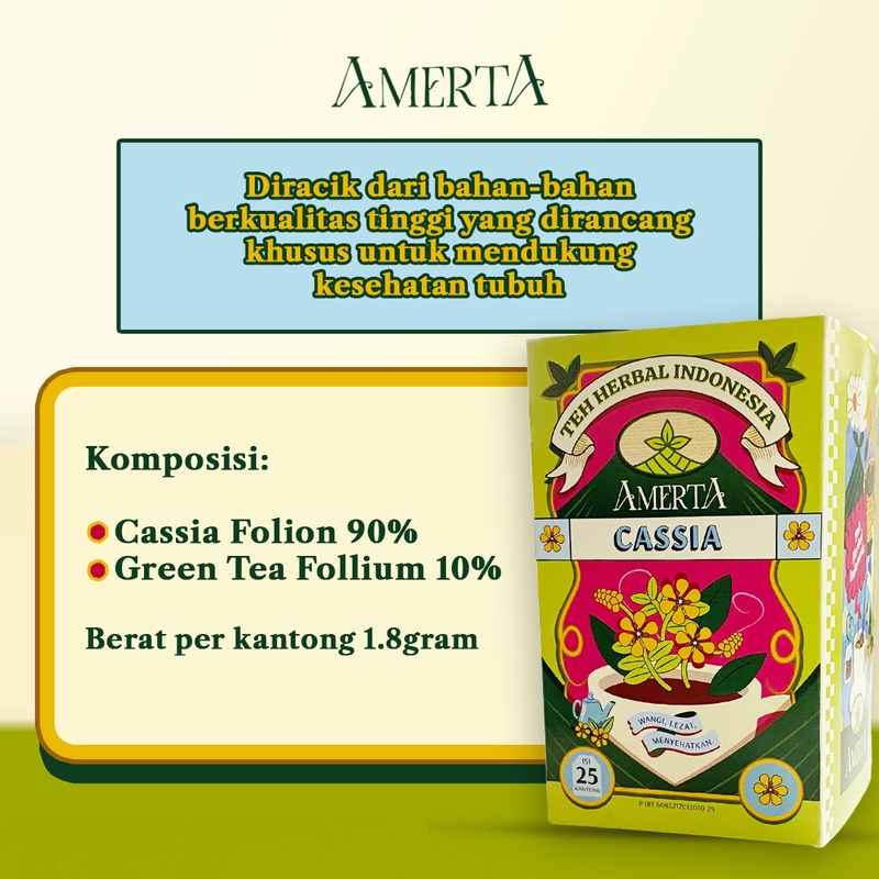 Product image Amerta Teh Herbal - Amerta Teh Herbal - 3 Box 25 sachet Teh