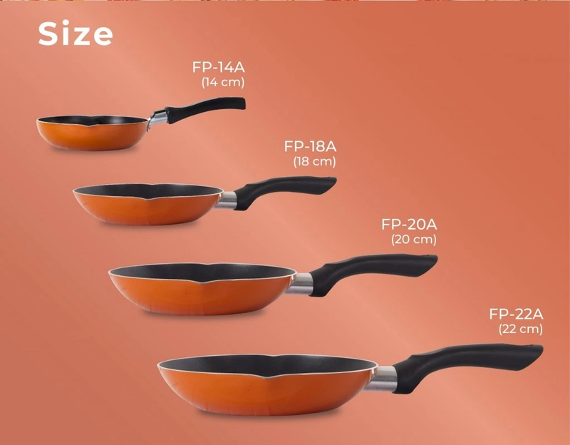 Product image Alcante - Miyako - Frypan 14 cm oranye