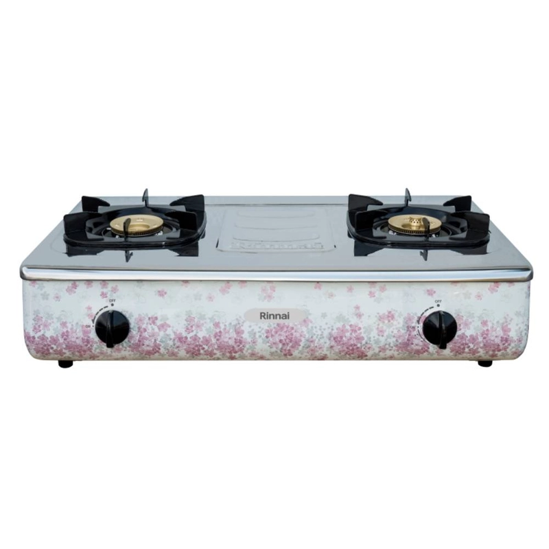 Product image Alcante - Kompor Rinnai RI 712 AF 2 tunku stainless api besar