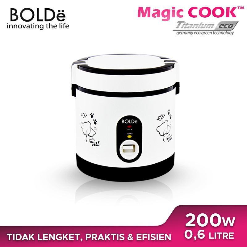 Product image BOLDë Penanak Nasi / Super Cook Titanium Eco 0.6 L 16 x 17,5 x 18 cm random