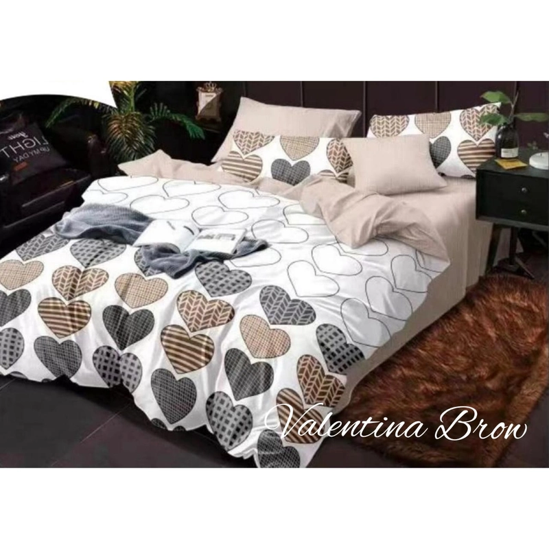 Product image By.Najah.Aef - Seprei Valentina Brown NVB1820 180x200x20cm Brown