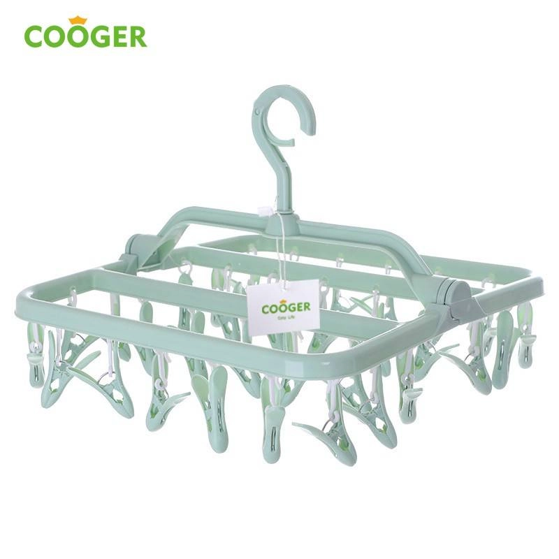 Product image COOGER 32 Clip Windproof Hanger  36 x 11 x 13cm Green