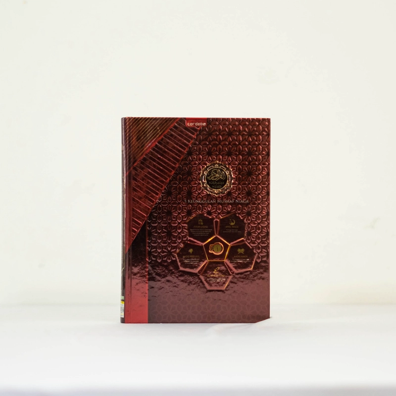 Product image Cordoba X - Al Quran Mushaf Niaga B5 Gratis Peci Rajut Cover Merah