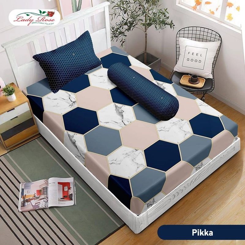 Product image Dylan 19 [TA] - Sprei Lady Rose 160x200 Pikka