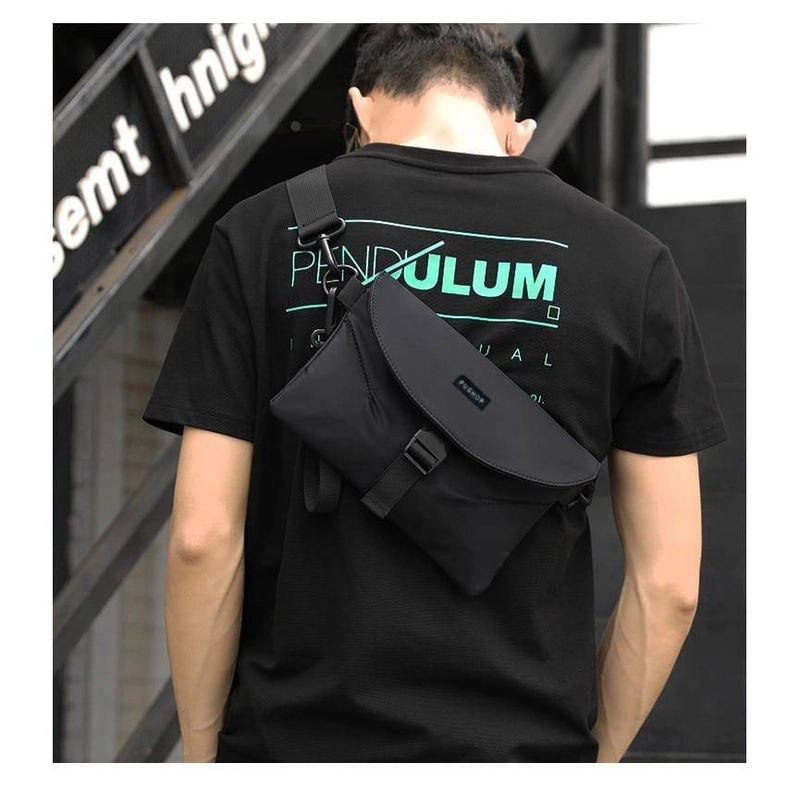Product image Halika - Tas Selempang Pria Pushop All Size Hitam