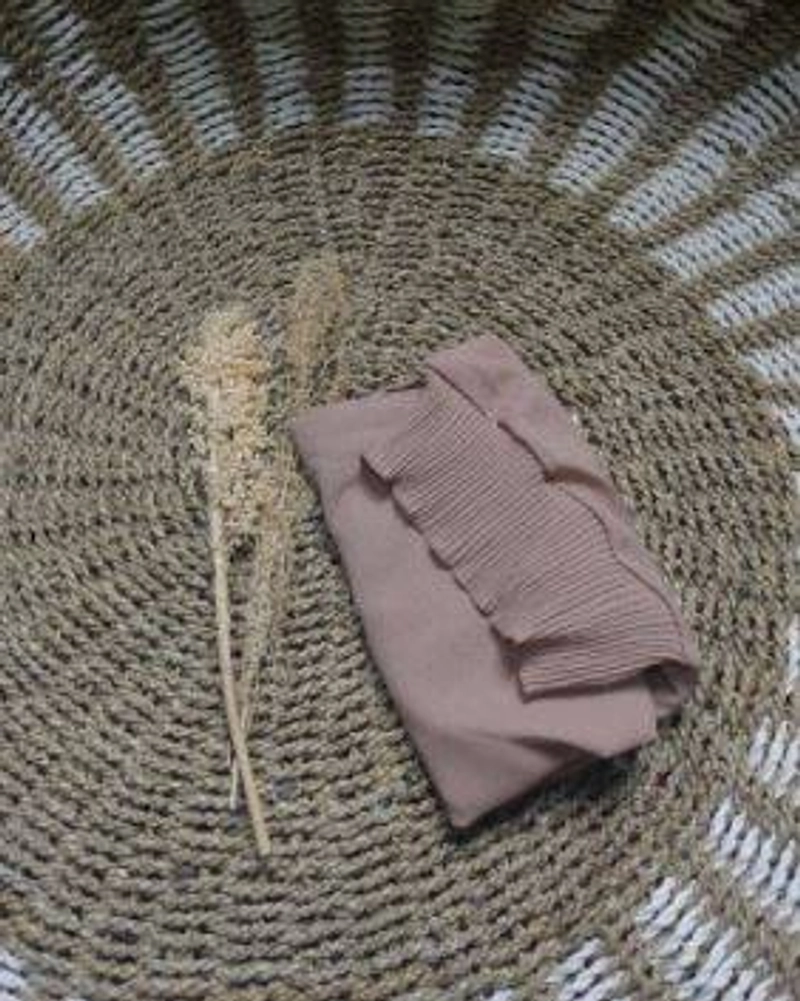 Product image Halika - Bergo Tali Plisket Bawah All Size Mocca