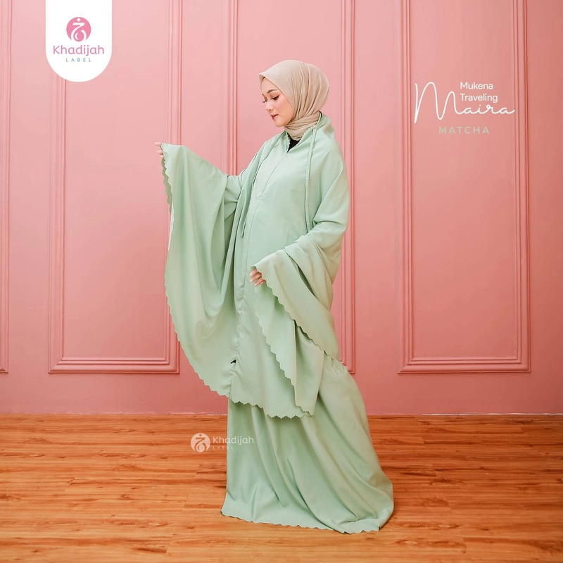 Product image Khadijah Label - Mukena Travel Maira Standar Matcha