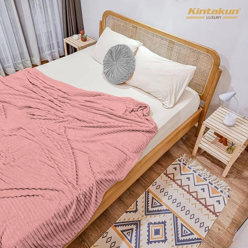 Product image Kintakun - Selimut Lembut & Mewah Luxury 160x200 Rosa 