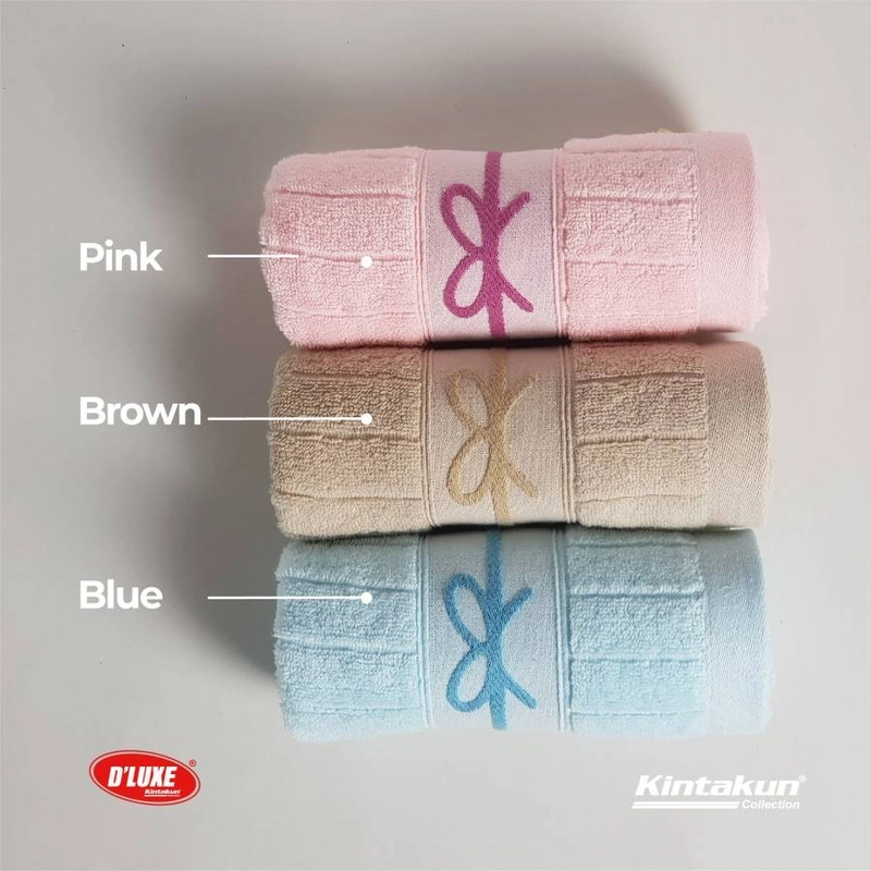 Product image Kintakun - Handuk Olahraga Katun Kintakun 34 x 74 Ribbon Pink