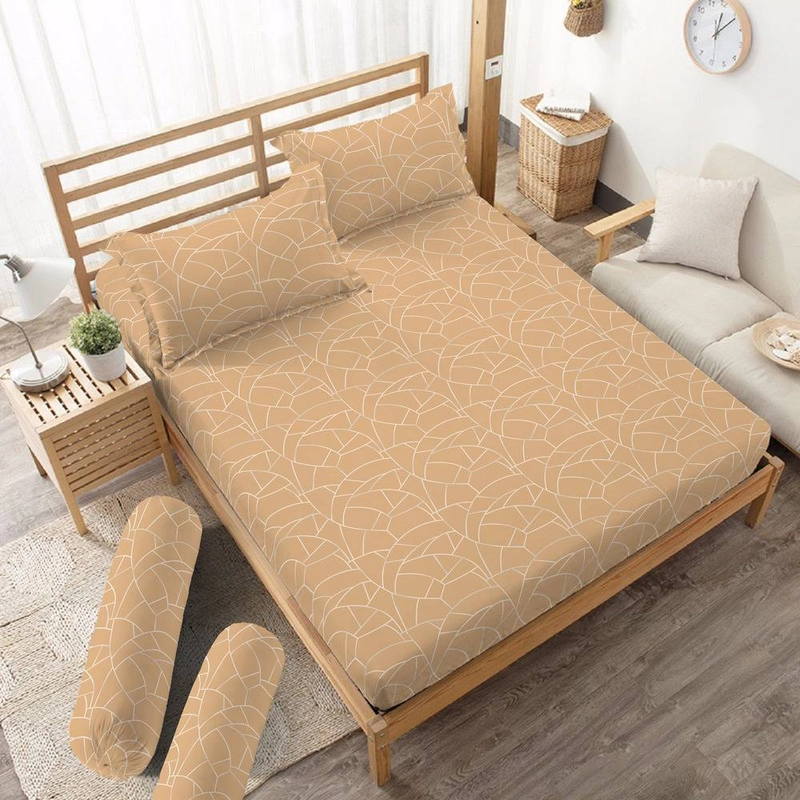 Product image Kintakun - Sprei NEW Gold Edition Dluxe Microfiber T30 Rubeto 160 x 200 Queen Flat