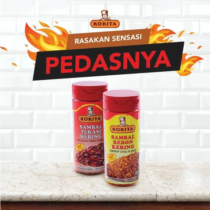 Product image Kokita - Sambal Rebon Kering 45 gr Orange