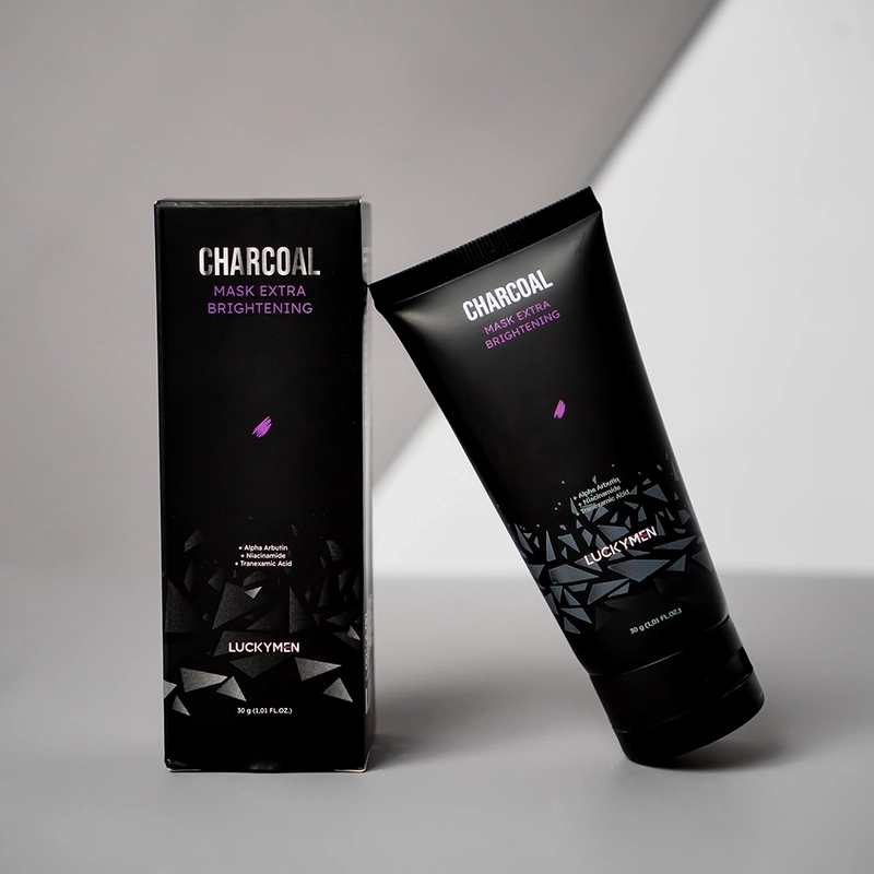 Product image Luckymen - Charcoal Mask Extra Brightening 30gr Hitam