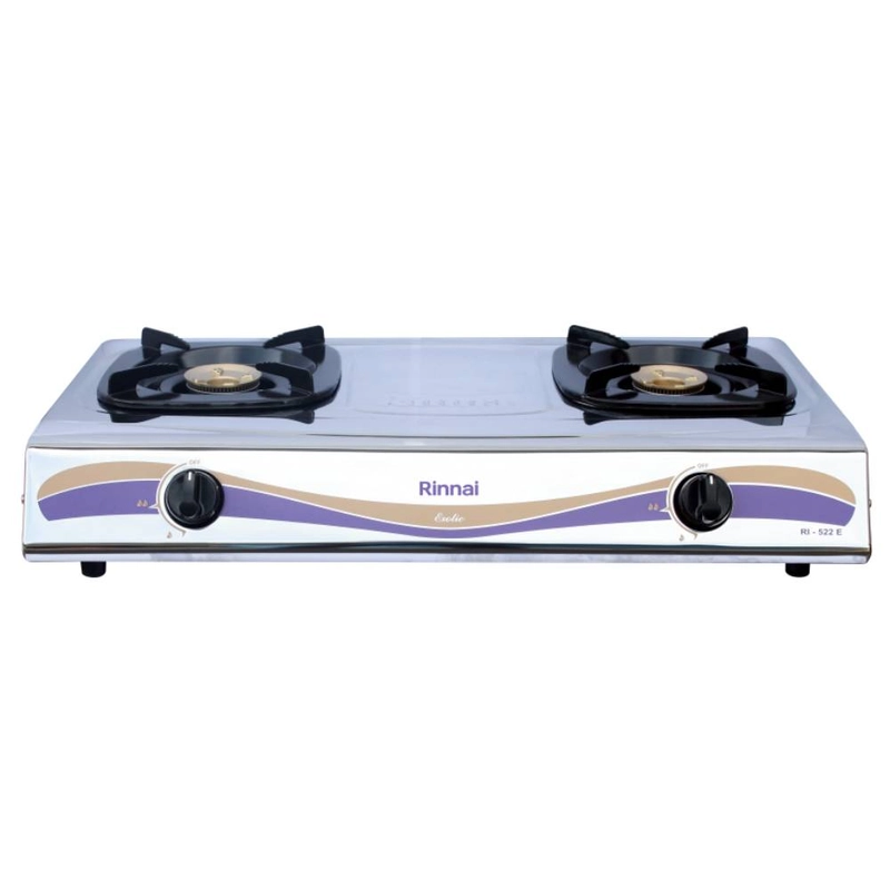 Product image Miyako - Kompor Rinnai 522 E 2 tungku stainless 