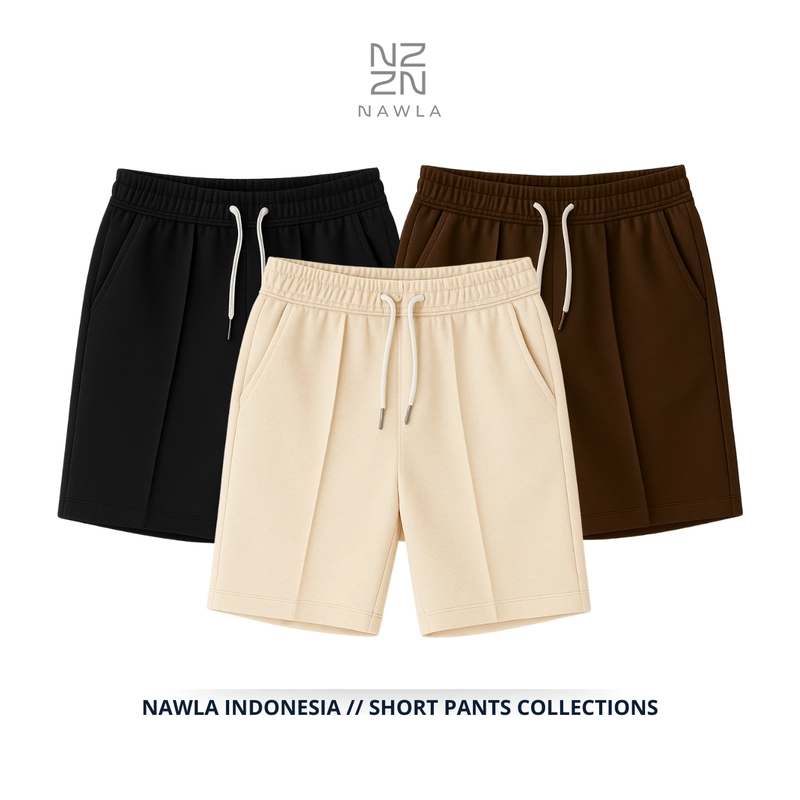 Product image NAWLA - Baggy Short Pants Pleated Fit S Black