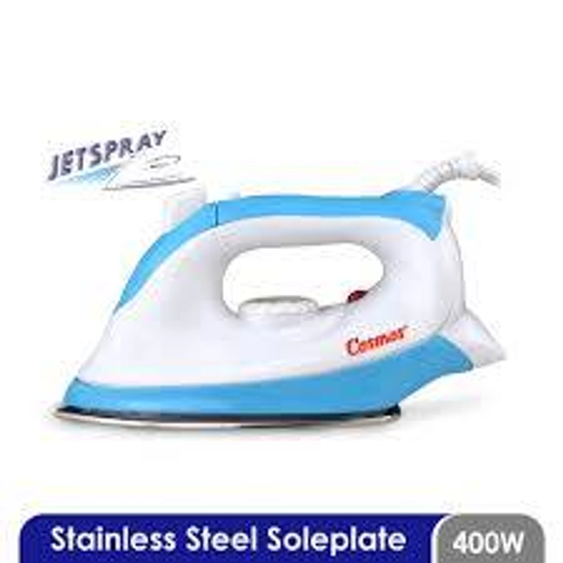 Product image Cosmos - Setrika Stainless Soleplate With Jetspray Cis 438 CIS 438 White Blue 