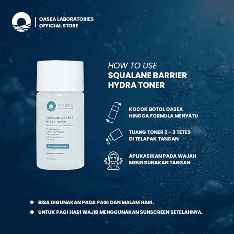 Product image Oasea Laboratories - B2B Squalane Barrier Hydra Toner 20 ml Toner