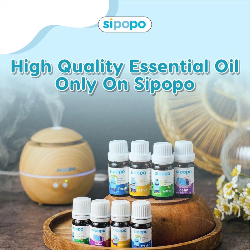Product image Sipopo Cabang - SIPOPO CABANG - Paket Starter Diffuser dan Essential Oil for BONDING time 400g EO dan Diffuser Fresh