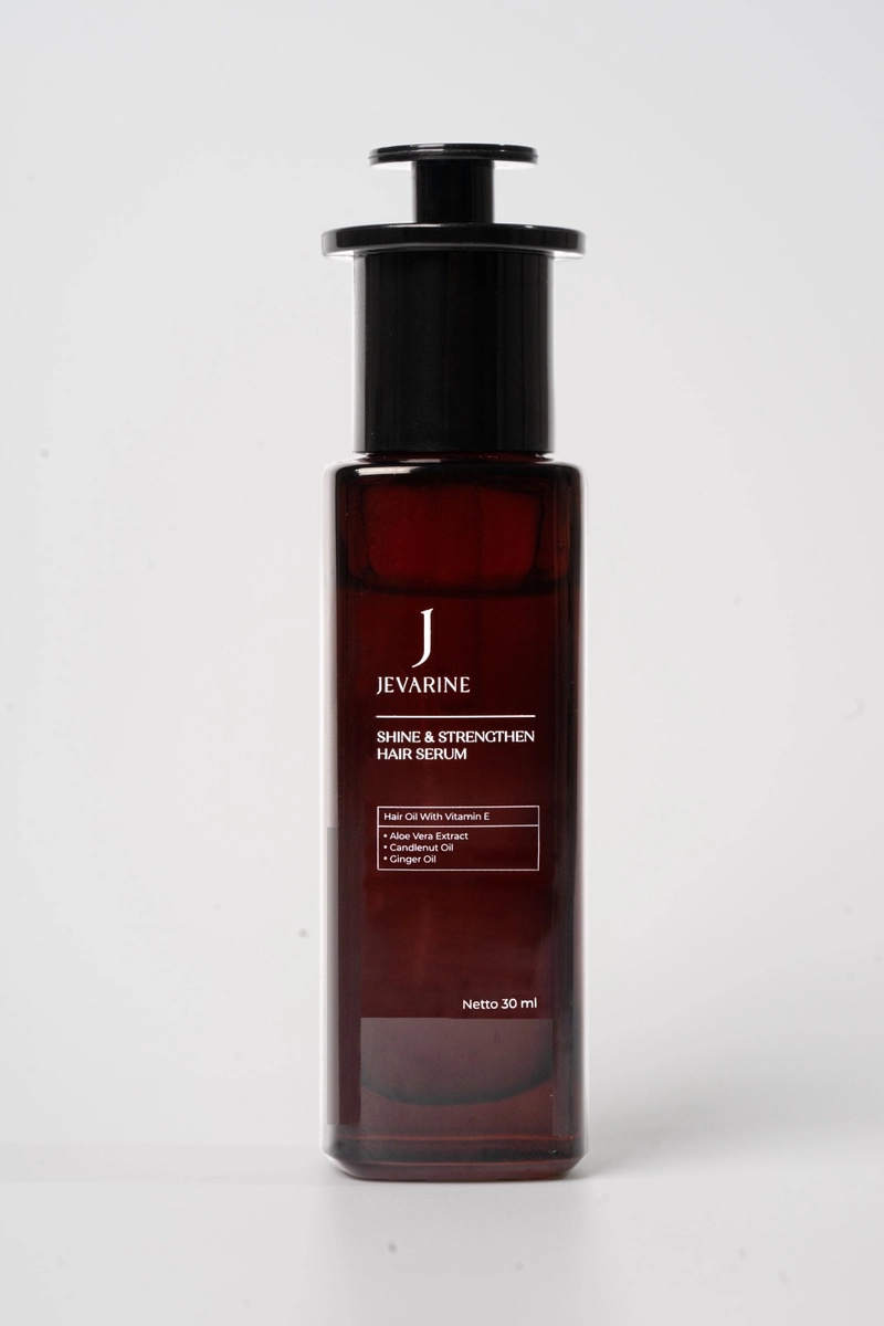 Product image Jevarine - Shine & Strengthen Hair Serum 30ml Coklat