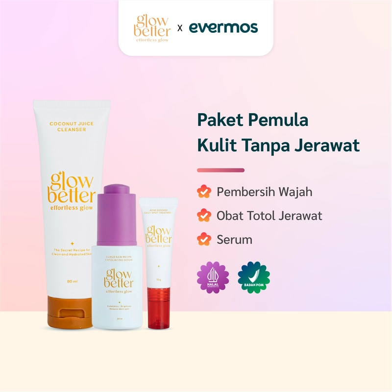 Product image Glow Better - B2B Paket Pemula Kulit Tanpa Jerawat 110 ml Paket Bundling