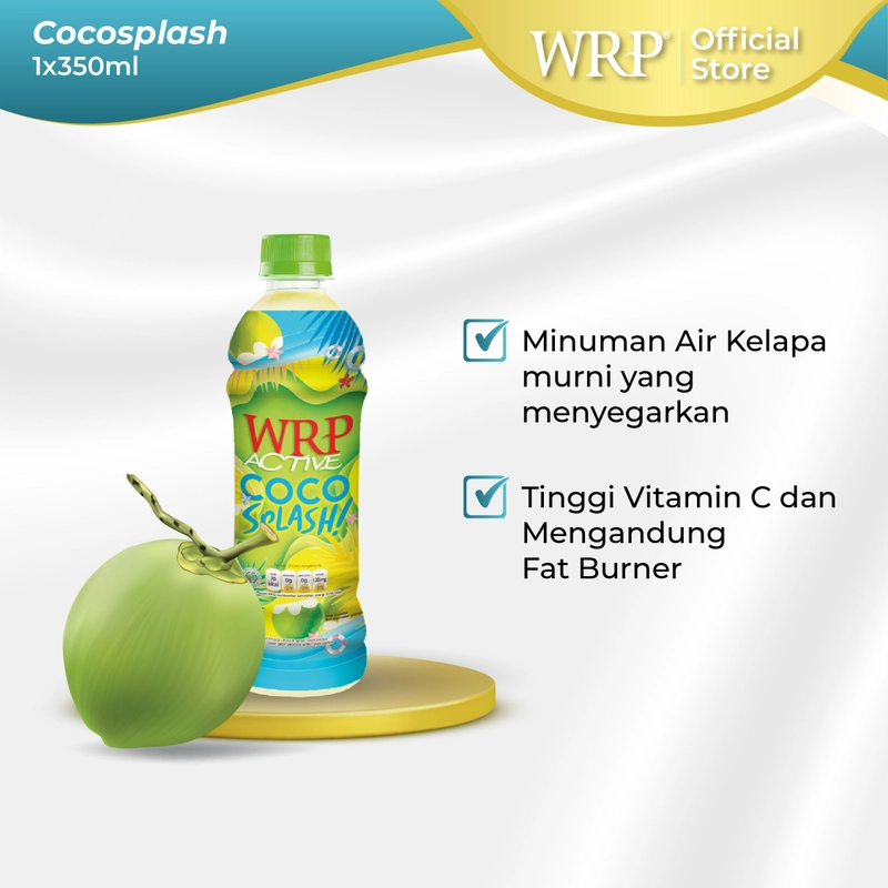 Product image WRP - WRP Active Coco Splash 350ml 350 Kelapa