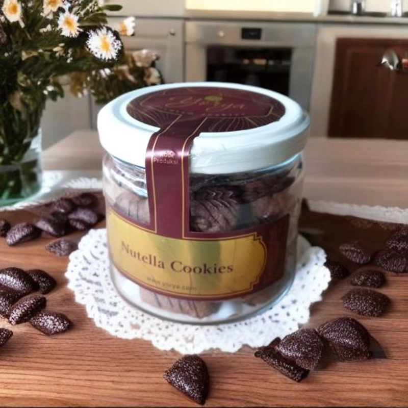 Product image YORYA COOKIES - Kue Kering Lebaran Nutella Cookies 300Gr JR04