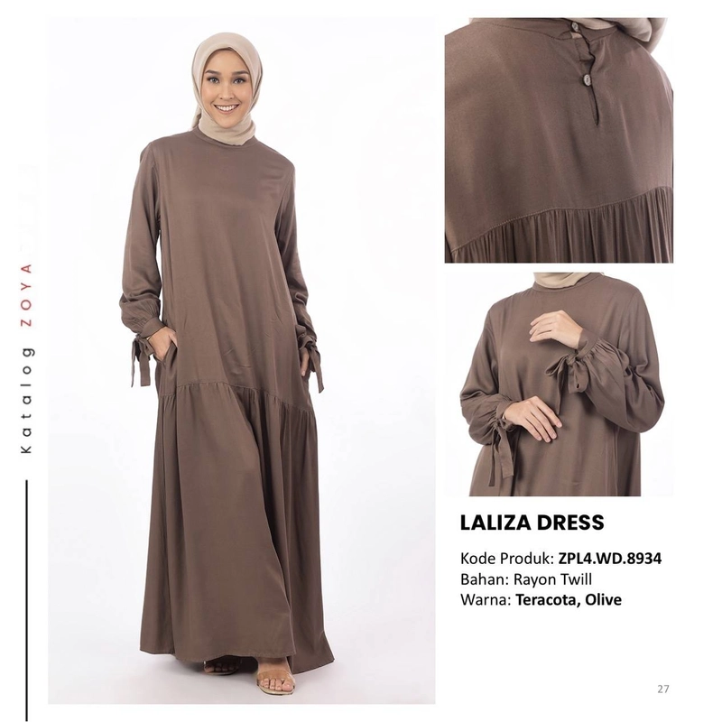 Product image Zoya - LALIZA DRESS M Olive