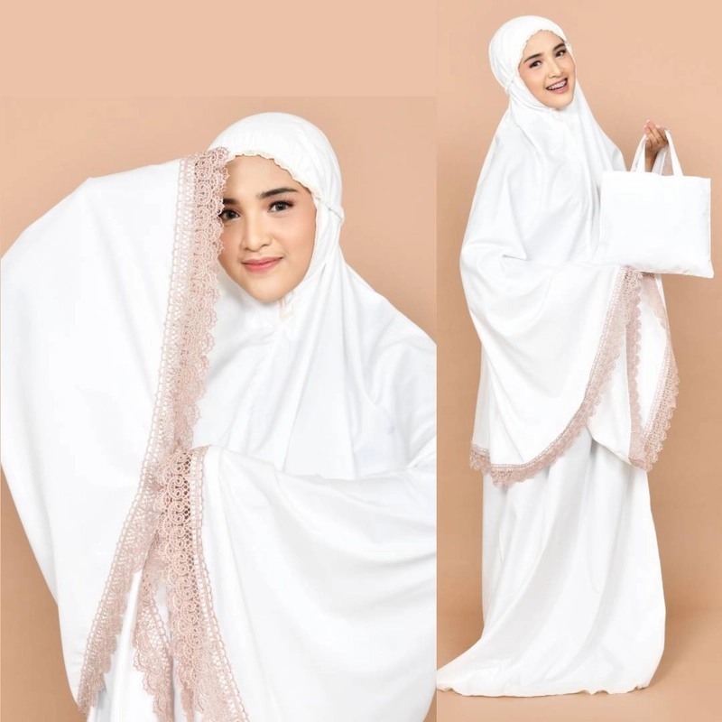 Product image Al Kahf - Mukena Dewasa Katun Mikro Premium All Size MKM101