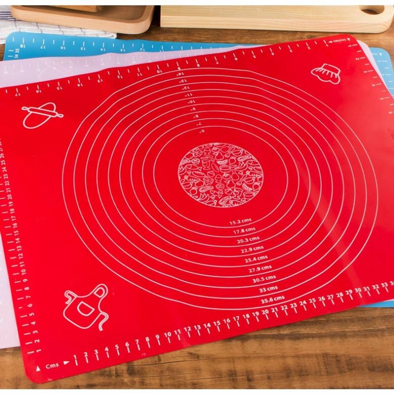 Product image Adda Home - Alas Adonan Kue Baking Bahan Silikon Food Grade dan Anti Lengket 30x40 Pink