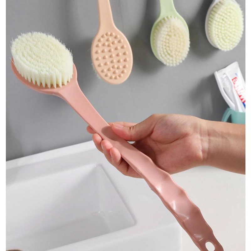 Product image Adda Home - Alat Mandi Sikat Punggung Sikat Bulu Lembut Pegangan Panjang 1 pcs Hijau