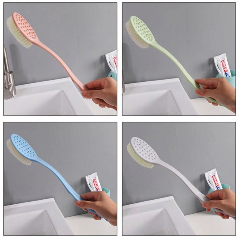 Product image Adda Home - Alat Mandi Sikat Punggung Sikat Bulu Lembut Pegangan Panjang 1 pcs Hijau