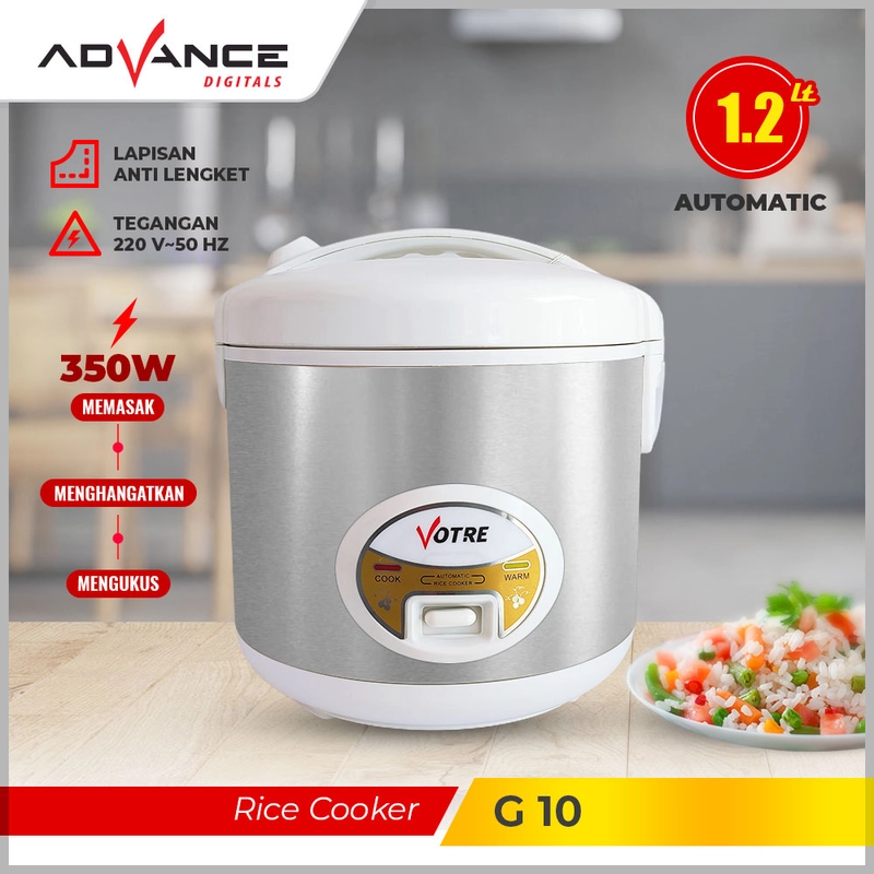 Product image Advance Digitals Indonesia - Rice Cooker G-10 Penanank Nasi 1 Element - Default
