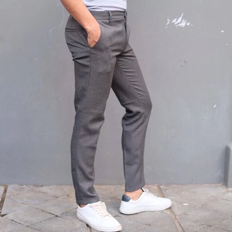 Product image Celana SlimFit Frormal/Casual Premium 36 Abu Muda