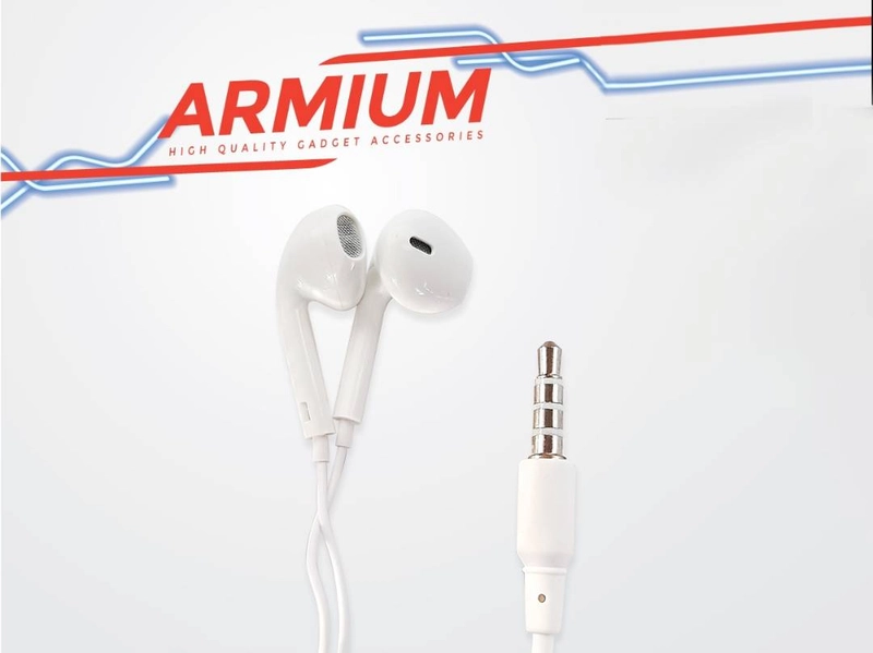 Product image ARMIUM - Paket Earphone Extra Bass 15 Pcs Putih
