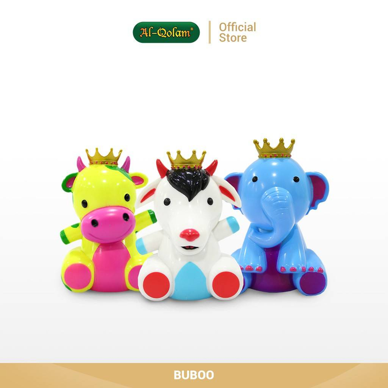 Product image Al Qolam Bandung - Buboo AnimAl Series 10x5cm Random