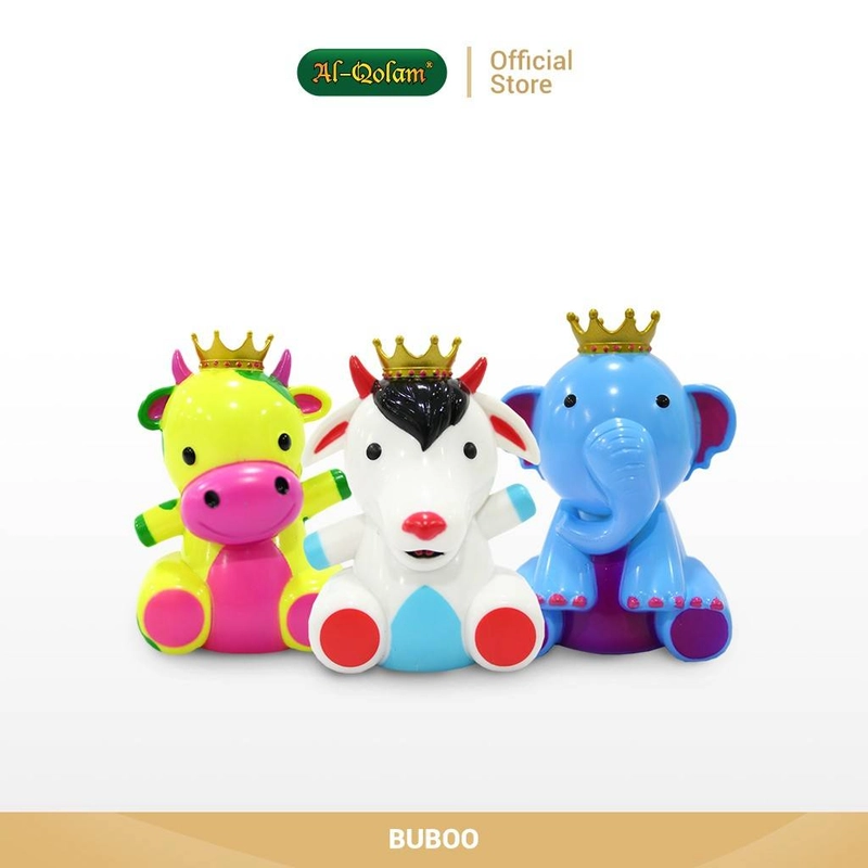 Product image Al Qolam Bandung - Buboo AnimAl Series 10x5cm Random