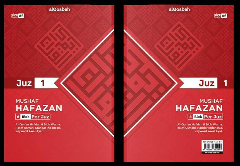Product image Al Qosbah - Quran Hafazan perjuz A6 Warna Mix