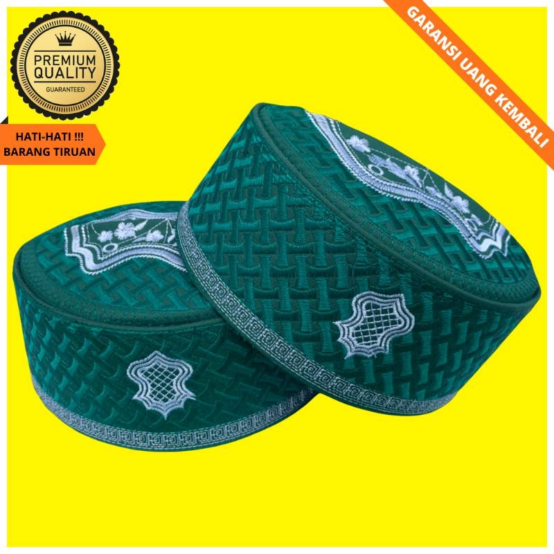 Product image Al Akrom Group - Peci Haji Assagofah Hijau 2 Hijau