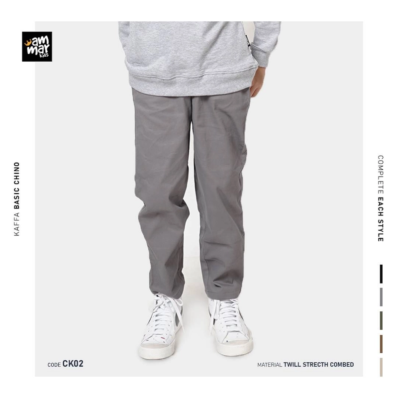 Product image Ammar Kids - KAFFA BASIC CHINO CK02 S ABU