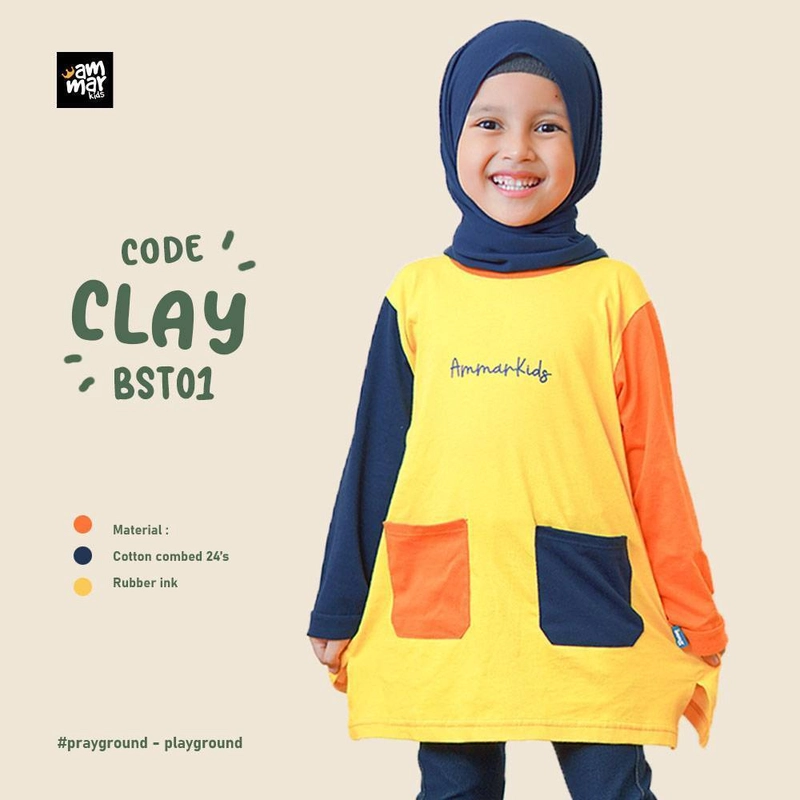 Product image Ammar Kids - Tunik Bummi Series BST01 S Clay