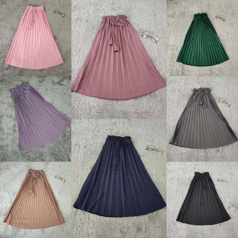 Product image Amha Collection - ROK PLISKET ANAK USIA 5-6 TAHUN ALL SIZE RANDOM