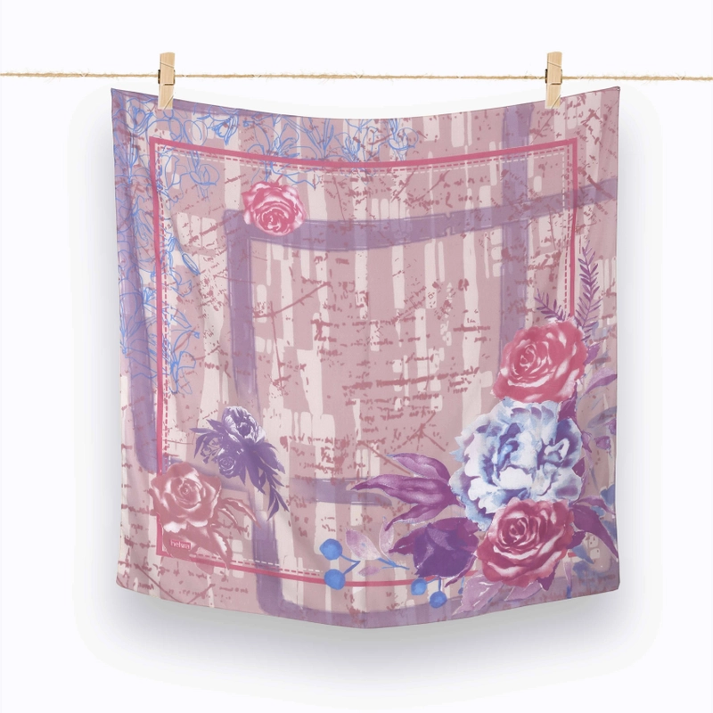 Product image Ansania - Zetta Scaft Series 110x110cm violet