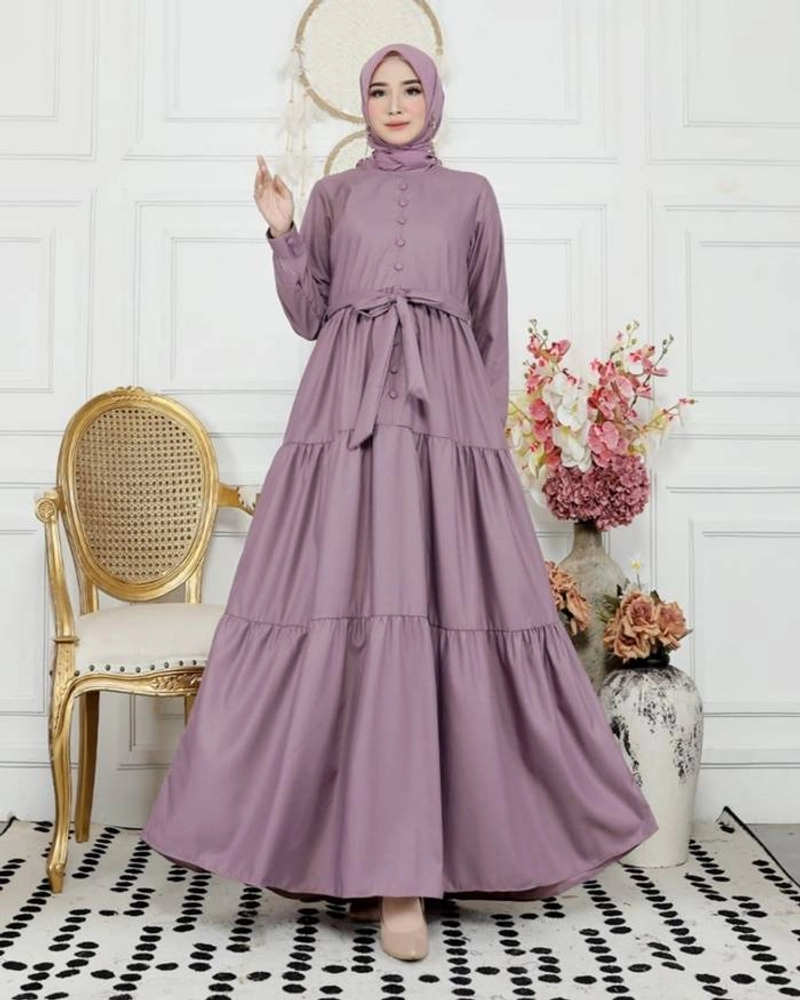 Product image Celin Fashion - Gamis Madina Shofa L Lylac
