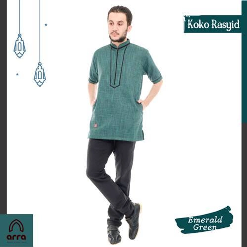 Product image Arra Koko Pakistan Rasyid Dewasa Emerald Green XXL