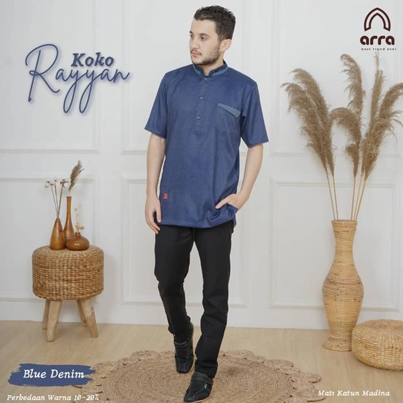 Product image Arra - Sarimbit Rayyan 01 Blue Denim Ayah ( L )