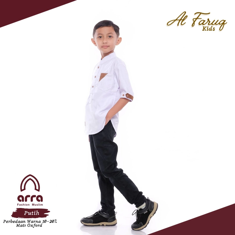 Product image Arra - Al Faruq Koko Pakistan Anak Putih S