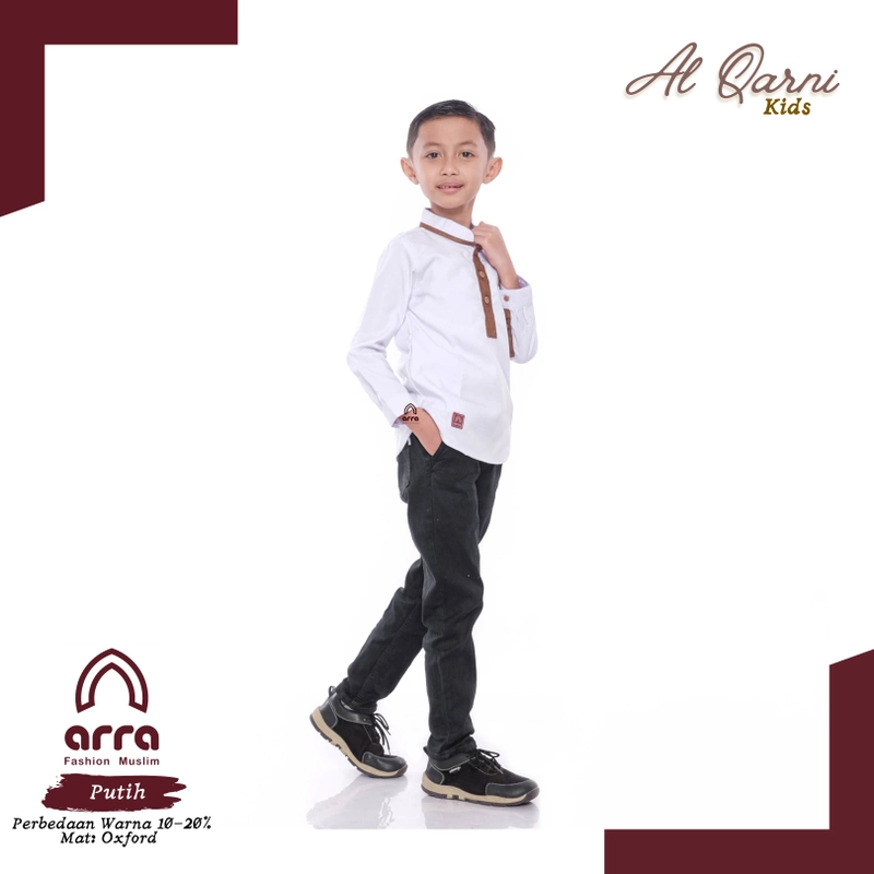 Product image Arra - Al Qorni Kids Koko Pakistan Putih S